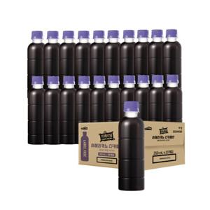 [쟈뎅] 까페리얼 아메리카노 디카페인 350ml (무라벨) X 20개