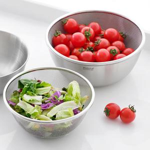 [리본제이]무디타 올스텐 믹싱볼 & 채반 세트 22cm (중/2500ml)
