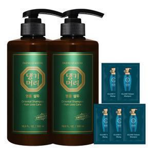 댕기머리 [타임특가+사은품] 오리지널 명품 샴푸 500ml 2개+파우치5매
