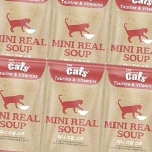 고양이 간식 파우치 40g6P 고양이 주식 스틱 습식 퓨레 저칼로리 단백질 영양 보충 반려동물 보충제 영양제