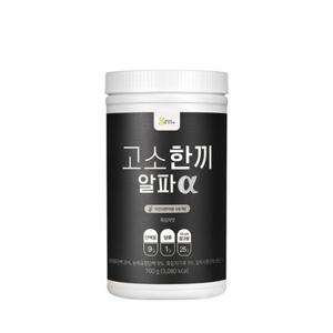 GRN 단백질 쉐이크 고소한끼 알파 (흑임자맛) 1박스