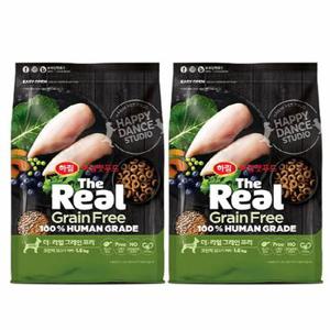 하림펫푸드 더리얼GF 크런치 닭고기퍼피 3.2kg