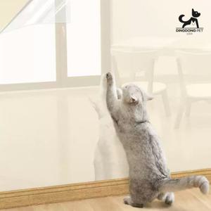 딩동펫 반려동물 트릭 벽지 보호시트 90cm x 5M 2롤 + 밀대 2p 랜덤발송