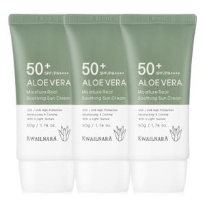 과일나라 알로에 모이스처 선크림 50ml 3개 SPF50+ PA++++