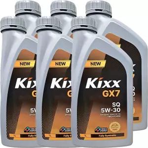GS칼텍스 킥스 KIXX Gx7 5W30 1L G1 가솔린 LPG 엔진오일 6개