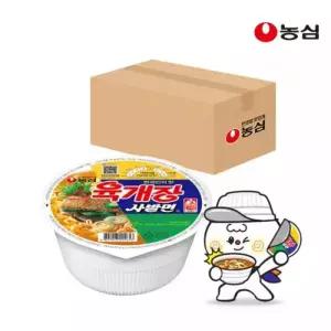 농심 육개장사발면 86g, 24개