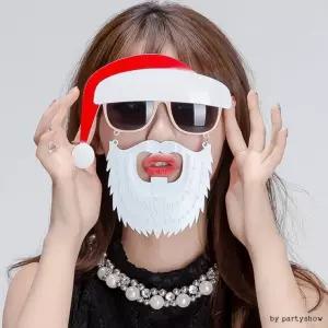 산타수염안경 장식 파티용품 행사 크리스마스 소품
