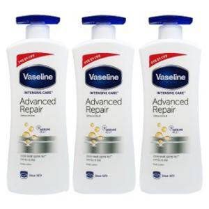 바세린 어드밴스드 리페어 로션 600ml 3개팩