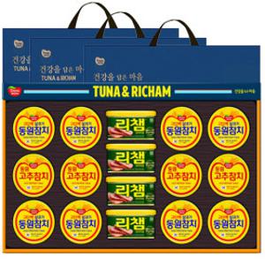 동원참치 선물세트 튜나리챔 77호 4세트(1BOX) 26년 추석선물세트 시즌 최신제품