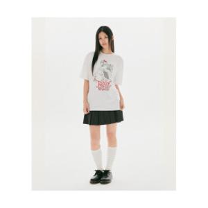 스파오 산리오X이토준지 반팔 티셔츠(White)_SPRLG49U04 7103164