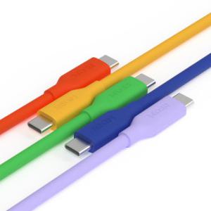 리큐엠 크레용 숏 케이블 C to C 타입 60W 고속충전 데이터 전송 30cm 60cm 아이폰 갤럭시 고속충전