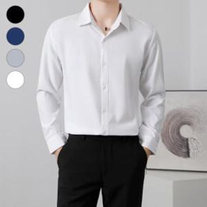 구김없는 남성 슬림핏 링클프리 와이셔츠 정장 남방