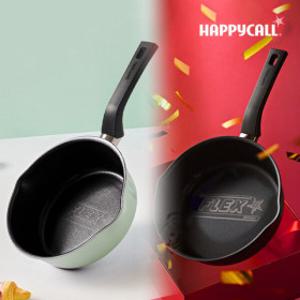 해피콜 플렉스팬 IH 와이드 인덕션 후라이팬 20/22cm(매트블랙/피스타치오 그린)