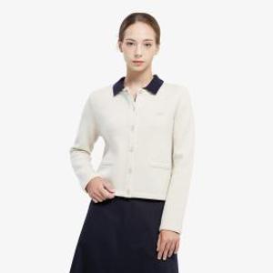 (라코스테 공식) 여성 울 자켓형 가디건 AF206E-55N XFJ
