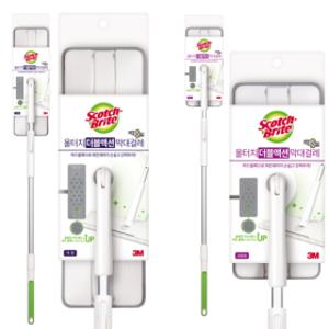 3M 스카치브라이트 올터치 더블액션 막대걸레 (표준형 대형) 청소포를 꽉 물고 안 놔주는 괴력.