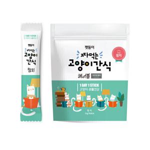 펫둥이 고단백 짜먹는 고양이 간식 참치맛 60P