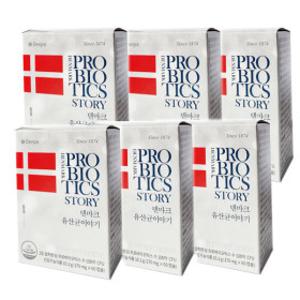 덴프스 덴마크 유산균 이야기 170mg x 60캡슐 x 6개