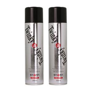 케론 부시시한머리 여행용 컬 헤어스프레이 튄키 튄키 모발광택 스프레이 200ml 2개