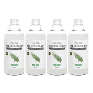 툴앤툴 피톤치드액 연무액 2000ml(500ml 3+1 행사) 화장실냄새제거 담배냄새 자동차냄새 새집증후군 제거