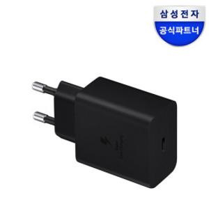 삼성 45W C타입 절전형 초고속 충전기 케이블 미포함 Gan EP-T4511N S25충전기