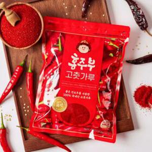 산지로드100% 국산 26년 햇 홍주부 고춧가루 2kg 특품(일반굵기한식/김장...