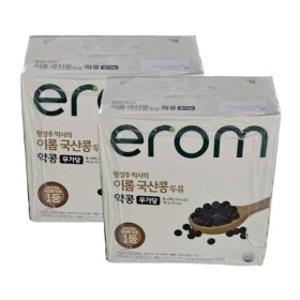 이롬 황성주박사의 국산약콩 두유 무가당  190ml x 32개