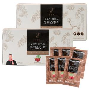 울릉도 마가목 흑염소진액 국내산 울릉도 흑염소 건강 한방 보양 흑염소 농축액 엑기스 진액 2세트