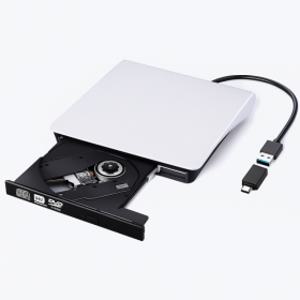 림스테일 USB 3.0 DVD RW 멀티 외장형 플레이어 ODD + C타입 젠더 세트 LM-19WH