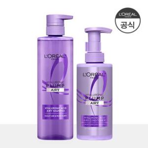 로레알파리 히알루론산 두피 샴푸 660ml+컨디셔닝 헤어팩 440ml