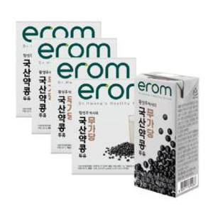 80개 황성주박사 이룸 검은콩 무가당 국산약콩 두유 190ml