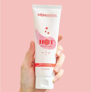 SUL케어 식이유황크림 튜브 마사지볼 HOT 120ml 운동전후 젤타입 어깨 손목 무릎 MSM 스포츠 크림