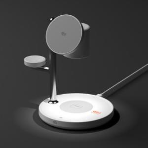 퀵터보 Qi2.2 멀티 무선 충전 3in1 아이폰 애플워치 갤럭시워치 버즈 에어팟 맥세이프 충전기