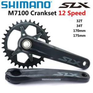 시마노 DEROE SLX FC M7100 Crankset 12-Speed 32T 170MM HOLLOWTECH II MTB