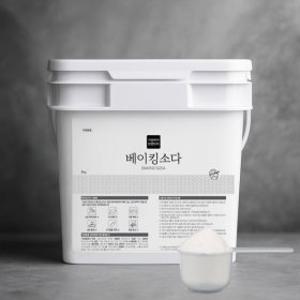베이킹소다 버킷 5KG+계량스푼 / 대용량구성 빨래 청소 과일 주방세제