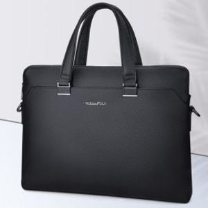 제이엔무역 윌리엄폴로 williamPOLO 정품소가죽 남성용 서류가방 비즈니스가방
