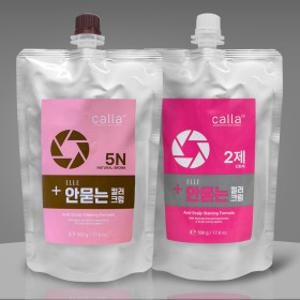 새롬 엘르 안묻는 컬러 크림 500g 두피에 안묻는 염색약 3N 다크브라운