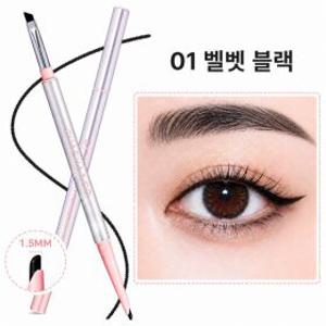 차차앤코 젤 아이라이너 듀얼 브러쉬 워터프루프 슬림 펜슬라이너