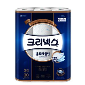 크리넥스 3겹 울트라클린 30mx30롤 (온)