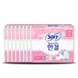 쏘피 바디피트 한결 중형 16P  x 8개