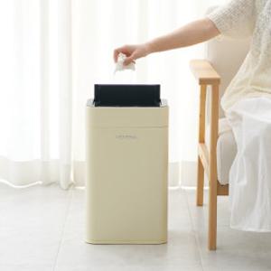한정 특가 모노테일 저소음 자동 센서 휴지통 20L 밀폐 냄새차단 쓰레기통