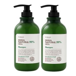 비바스 더마 내추럴99% 시카 천연샴푸 1000g 2개