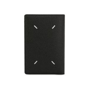 메종마르지엘라 공용 스티치 블랙 카드지갑 S55UI0203 P4745 T8013