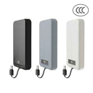 라플루 PD 45W PPS 초고속충전2.0 대용량 보조배터리 10000mAh RPB-MS01 마그넥틱 링 제공케이블 일체형 CCC
