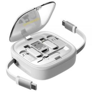 에세이저 Essager 60W 충전 케이블 어댑터 9 in 1 휴대용 멀티박스