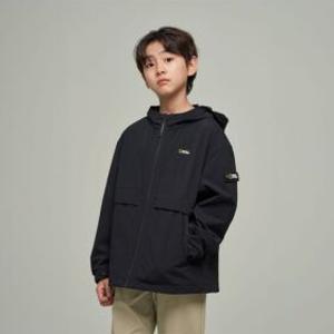 내셔널 지오그래픽 키즈 케이투 K243UJP940 판테라 우븐 트레이닝 점퍼 CARBONBLACK 5006133547 465627