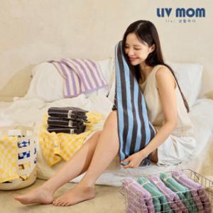 쉼표 40수 먼지없는 코마사 무형광 호텔수건 180g 10장