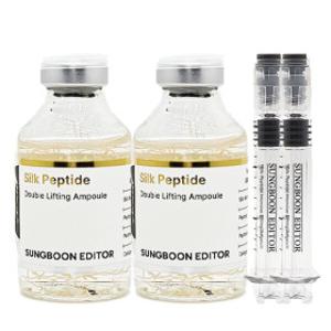 성분에디터 실크 펩타이드 녹는실 더블 리프팅 앰플 60ml 2개 /mbm