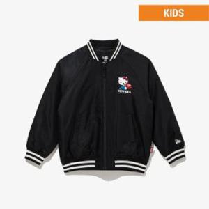 (뉴에라키즈)(신세계의정부점)키즈 산리오 헬로키티 스타디움 재킷 블랙
