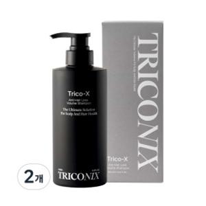 트리코닉스 트리코엑스 안티 헤어 로스 볼륨 샴푸 500ml 2개