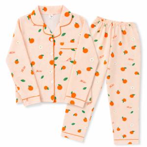 제주 감귤 긴팔 잠옷 오렌지(S~2XL) 여행 선물 기념품 공용잠옷